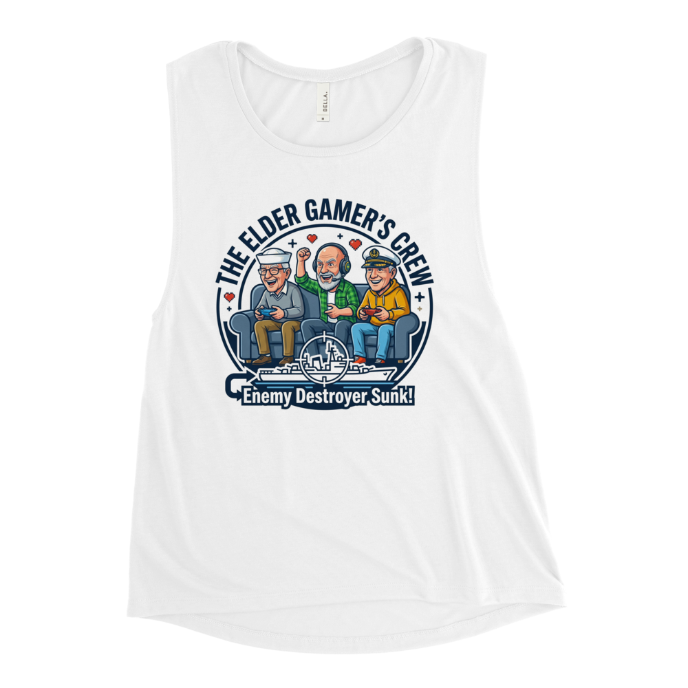 “The Elder Gamers Crew” Women's Muscle Tank