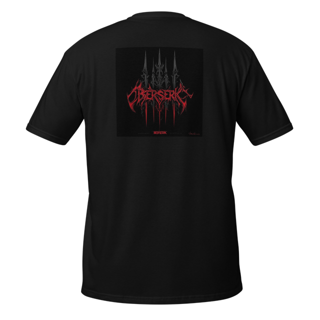 Berserk Crimson & Silver Dark Aesthetic T-Shirt ⚔️