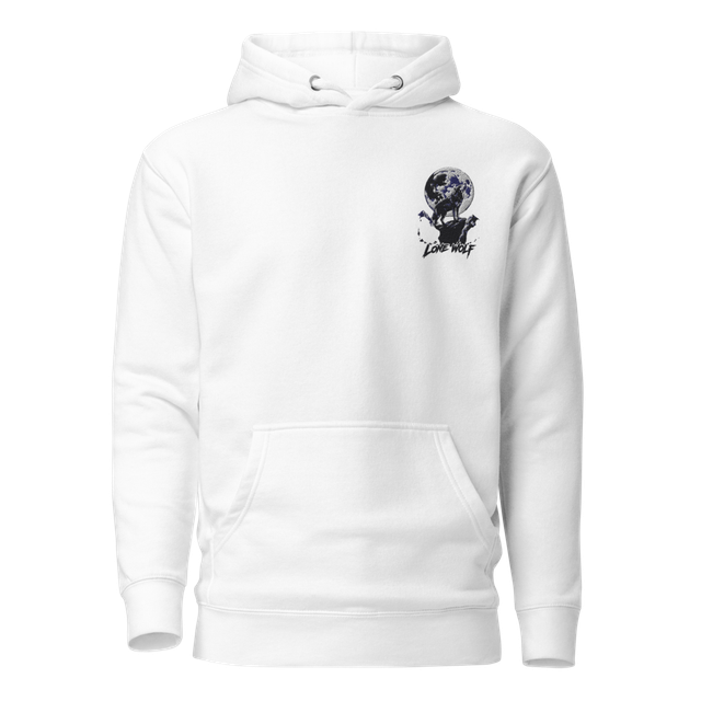 Lone Wolf premium pullover hoodie