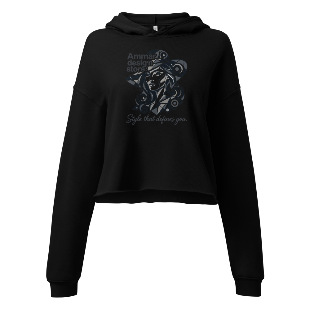 Stylish Black Graphic Hoodie.