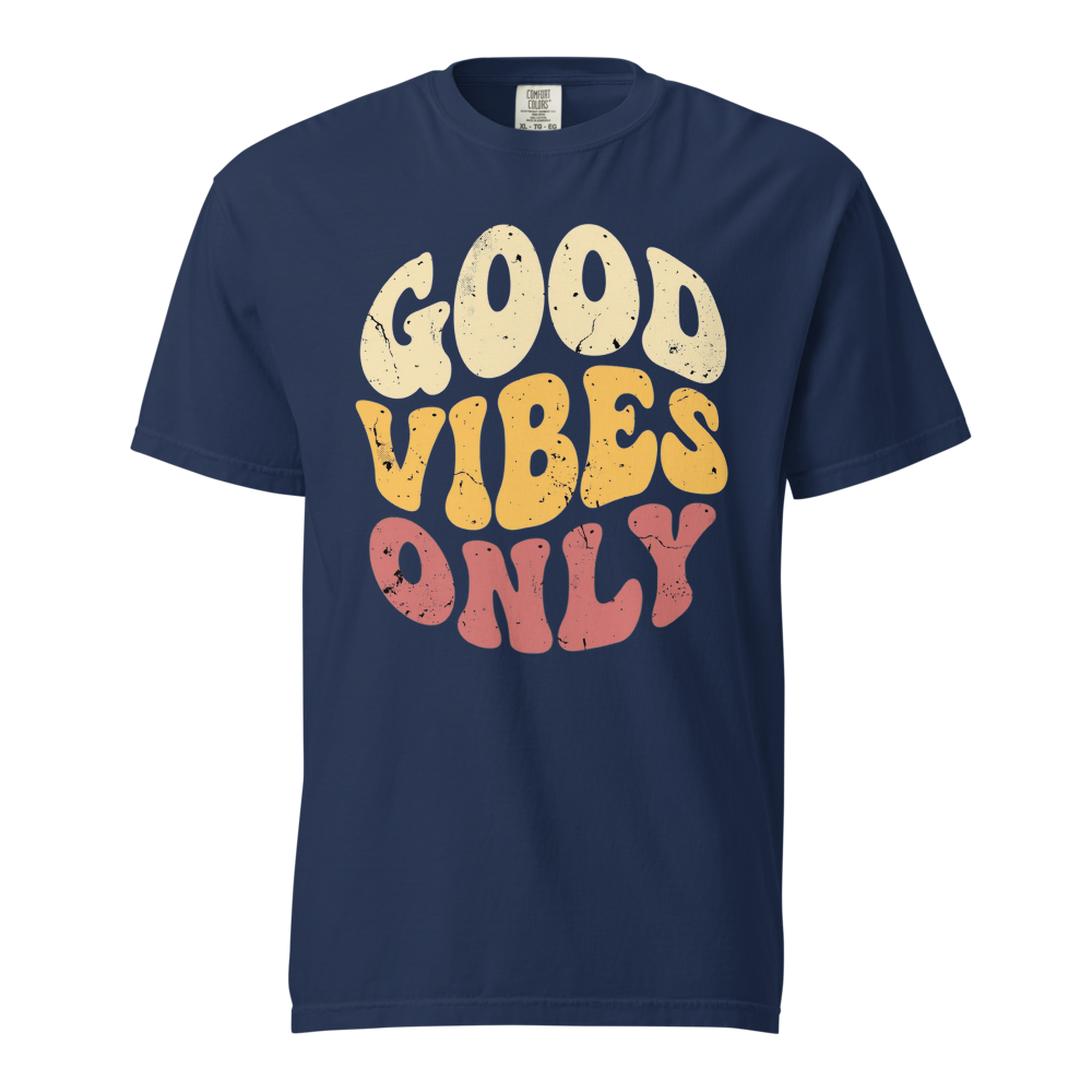 Good Vibes Only Retro Graphic Tee