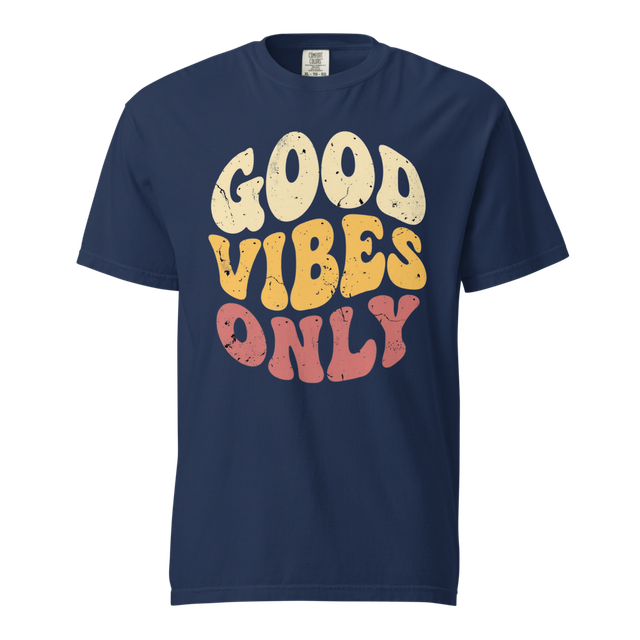 Good Vibes Only Retro Graphic Tee
