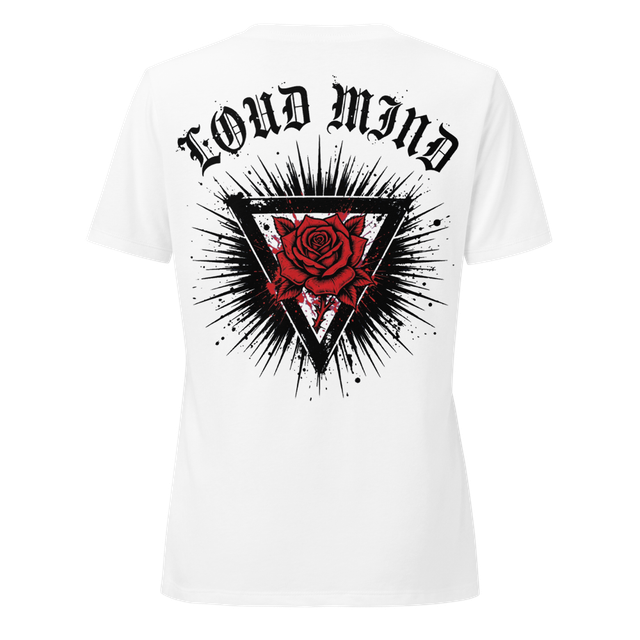Soft Heart, Loud Mind Cozy Collar Women's Tee