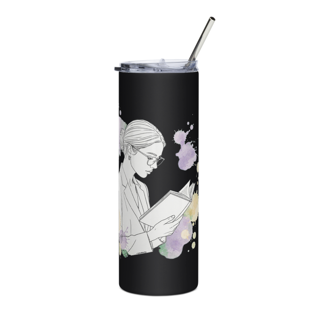Lost In The Pages - Stainless Steel Travel Mug