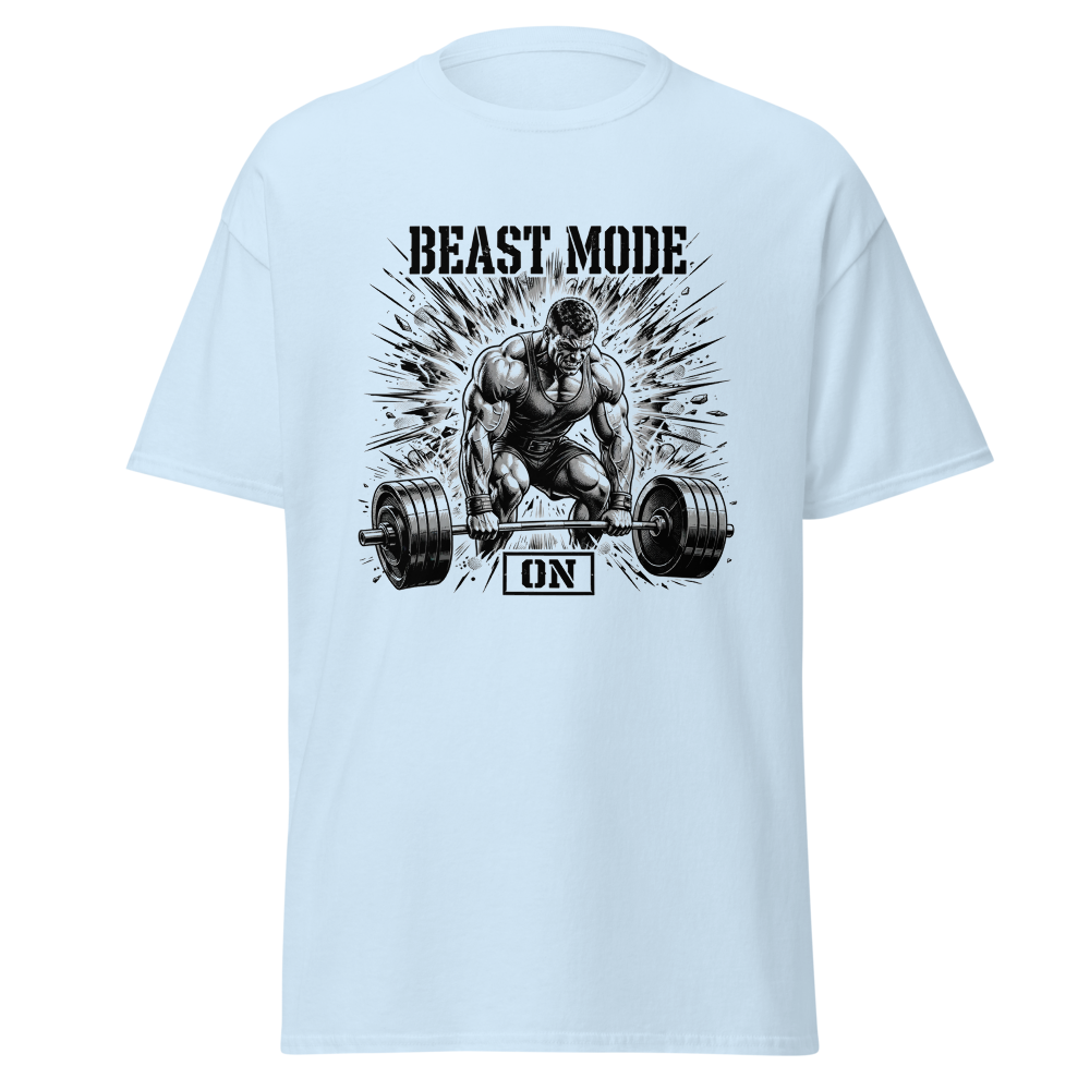Beast Mode On - Heavy Lifting Premium Gym T-Shirt