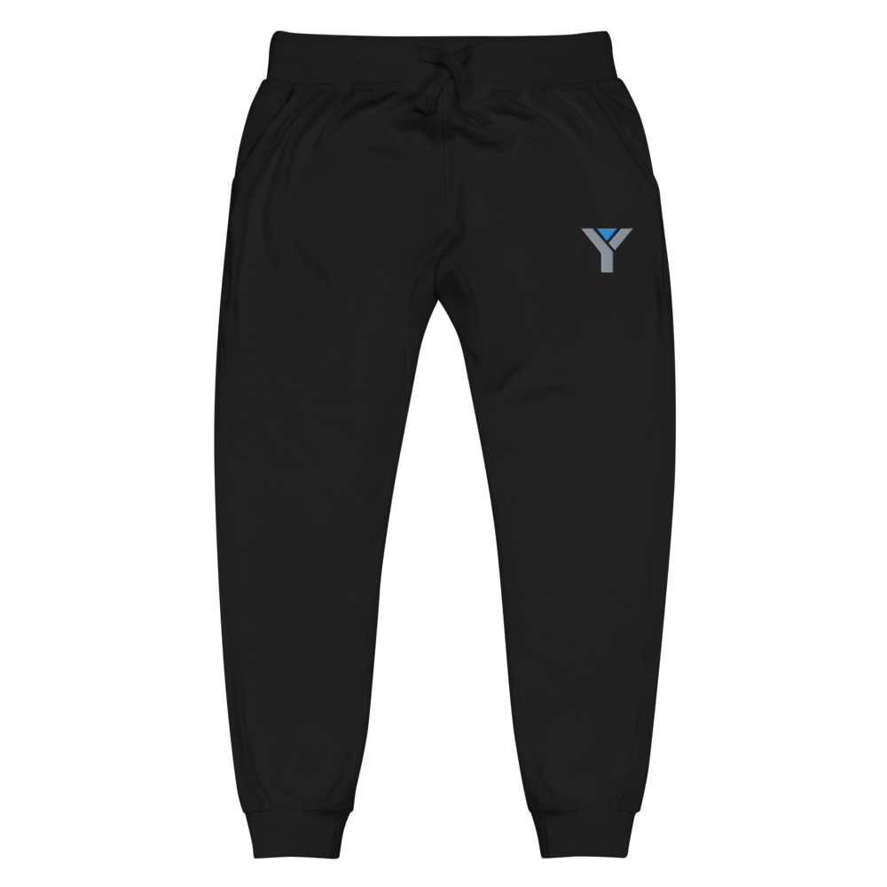 YUGA PRIVÉ Unisex Fleece Sweatpants – Signature Y 