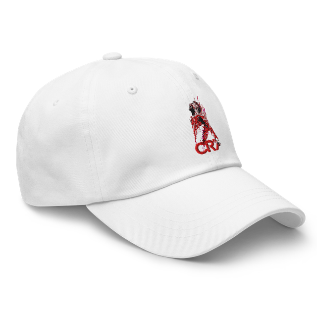 Ronaldo Head White Cap