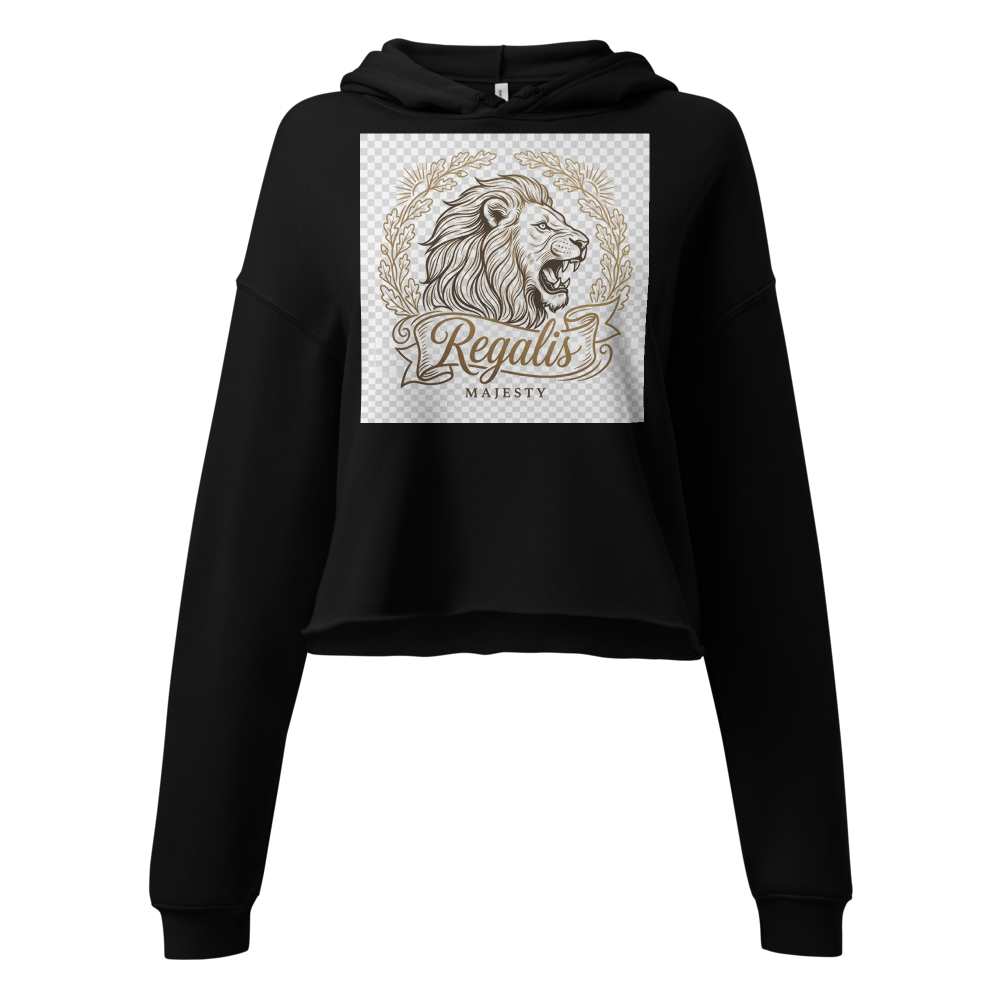 ​Majestic Lion Women's Cropped Hoodie