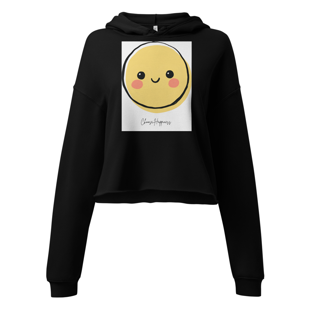 ​Choose Happiness Women's Cropped Hoodie