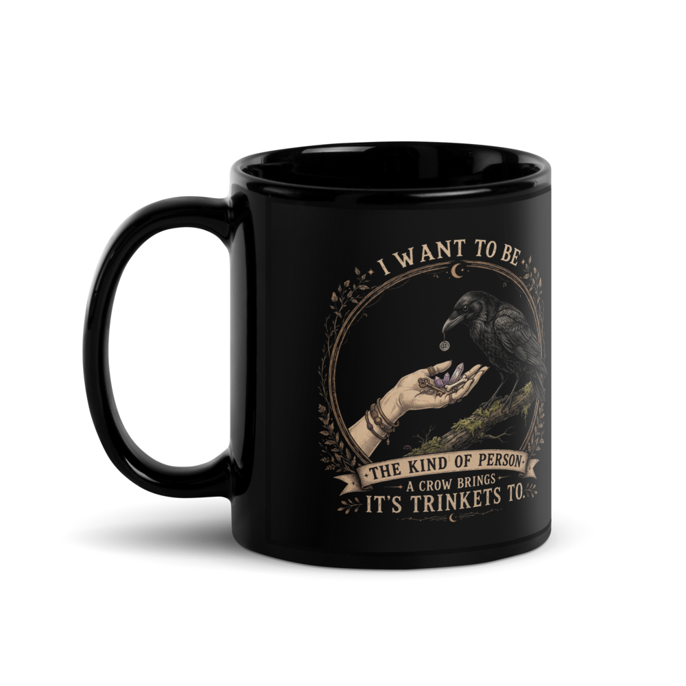 Crow’s and Trinkets mug 