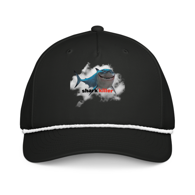 I'm A Shark Killer Hat | Funny Shark Rope Cap for