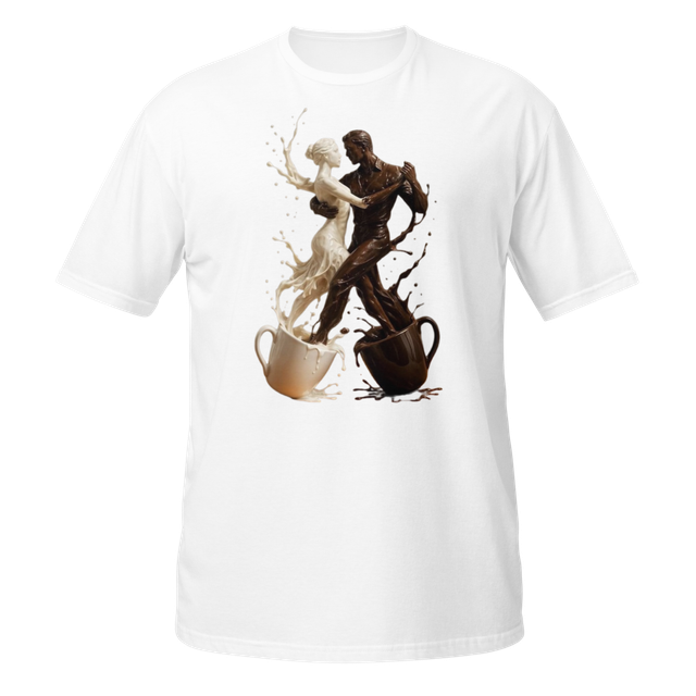 Coffee Milk Dance Art T-Shirt