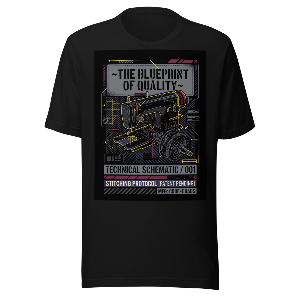 The Blueprint of Quality Unisex T-Shirt | Bella 30
