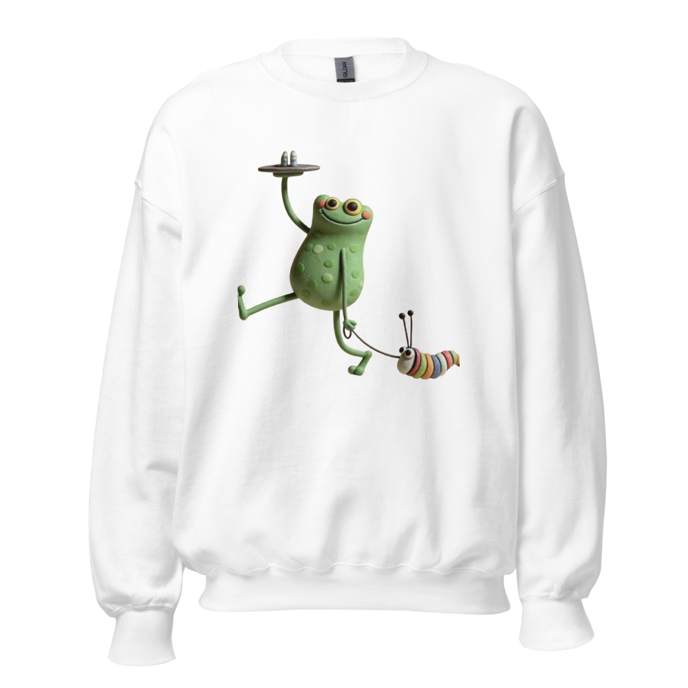 Funny Frog Sweatshirt | Cute Meme Crewneck | Gilda