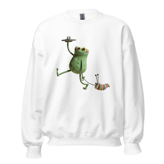 Funny Frog Sweatshirt | Cute Meme Crewneck | Gilda