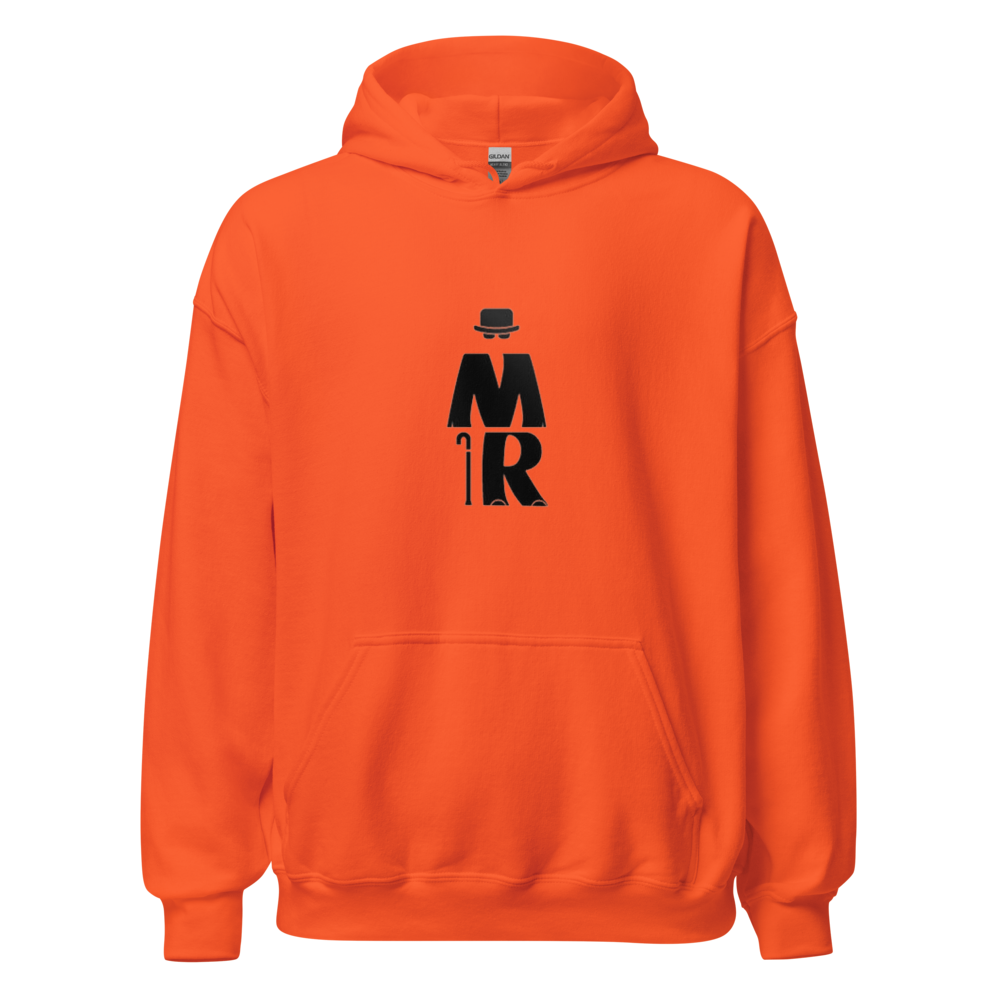 MR Signature Orange Hoodie - Unisex Heavy Blend
