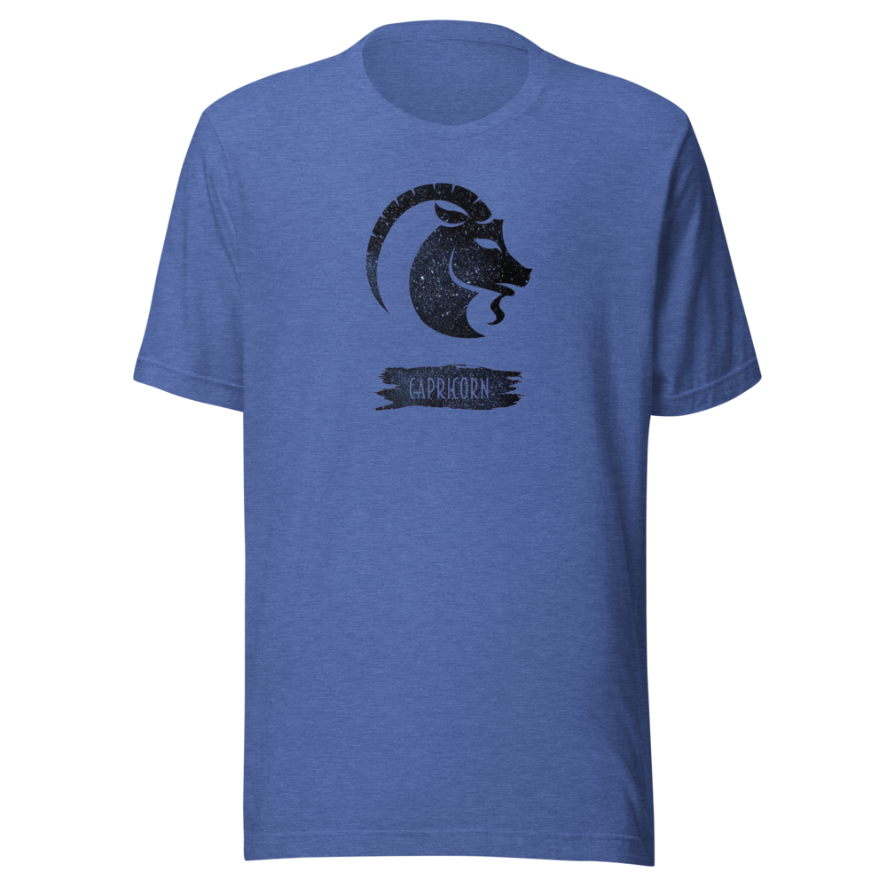 Capricorn Zodiac Unisex T-Shirt Orange