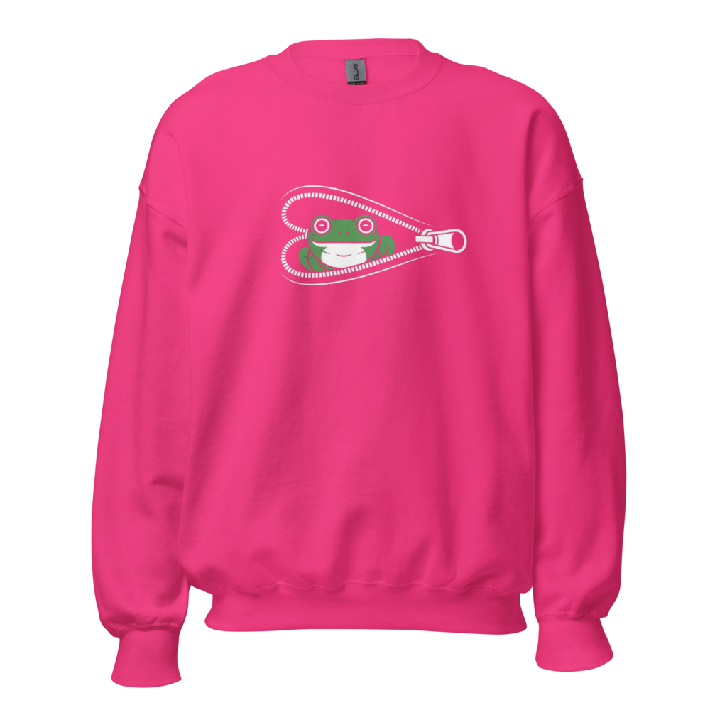 Cute Zipper Frog Graphic Tee & Hoodie | Unisex 18