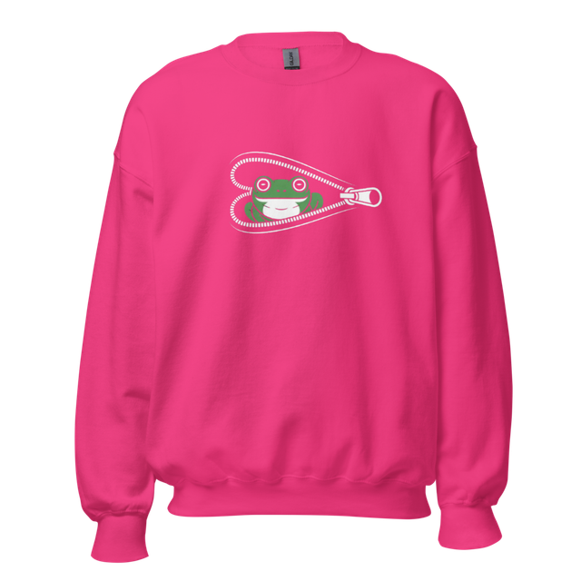 Cute Zipper Frog Graphic Tee & Hoodie | Unisex 18