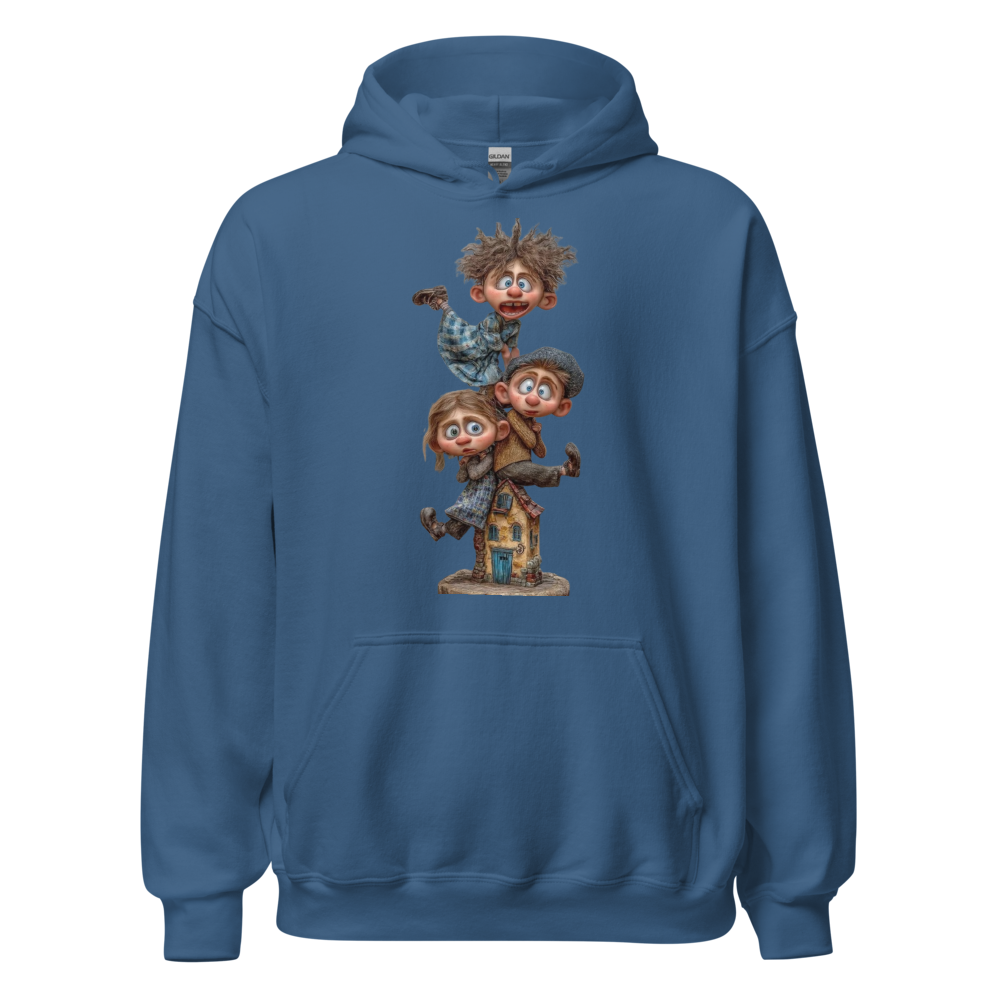 Unisex Heavy Blend Cartoon Graphic Hoodie 