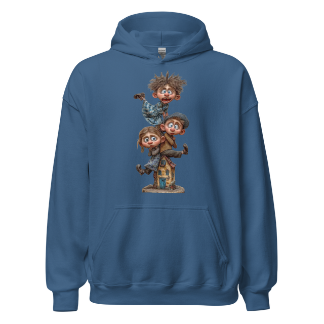 Unisex Heavy Blend Cartoon Graphic Hoodie