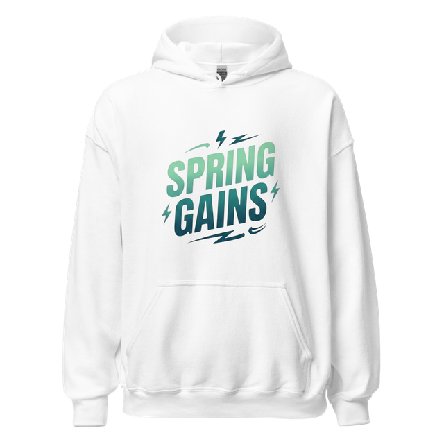 Spring Gains Fitness Workout Hoodie