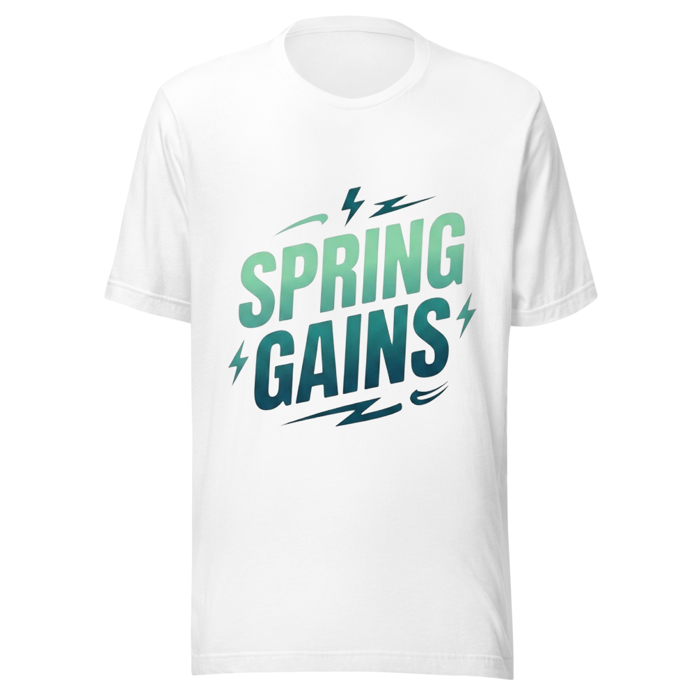 Spring Gains Fitness Workout Shirt