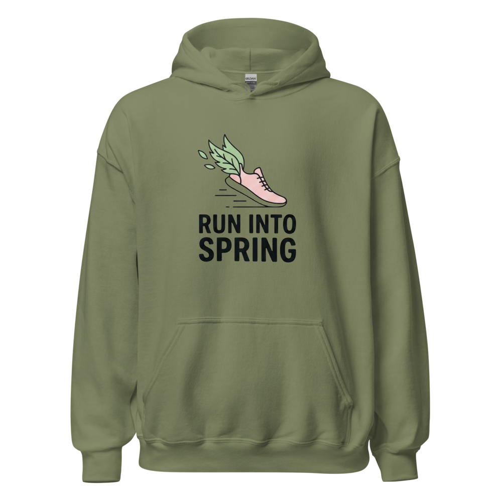 Run Into Spring Running Hoodie – Fitness Workout S
