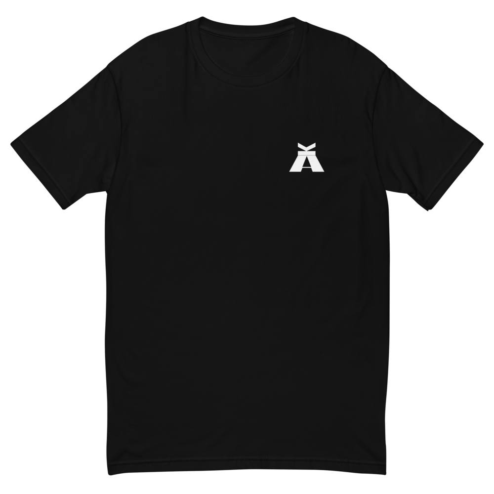 AK Men Fitted Black T-Shirt 