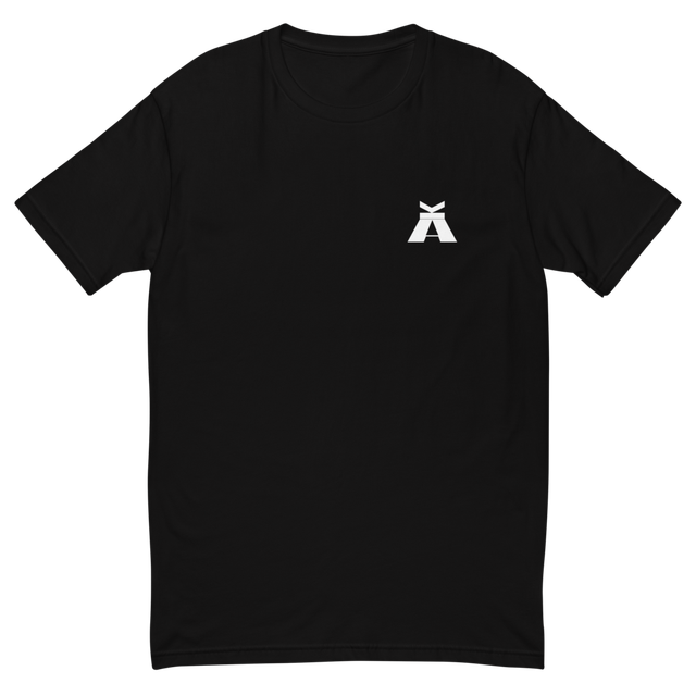 AK Men Fitted Black T-Shirt