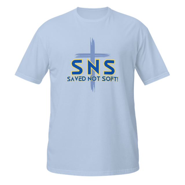 SNS TEES (Blue Text)
