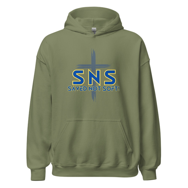 SNS HOODIE (Blue Text)