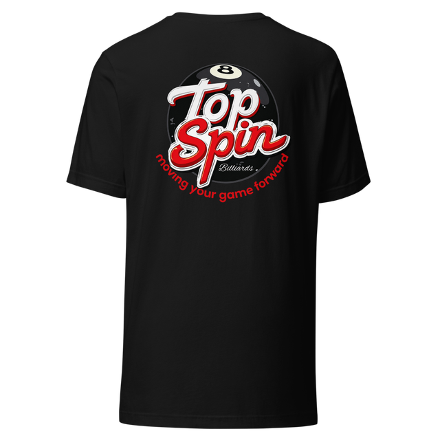 Black topspin Tee