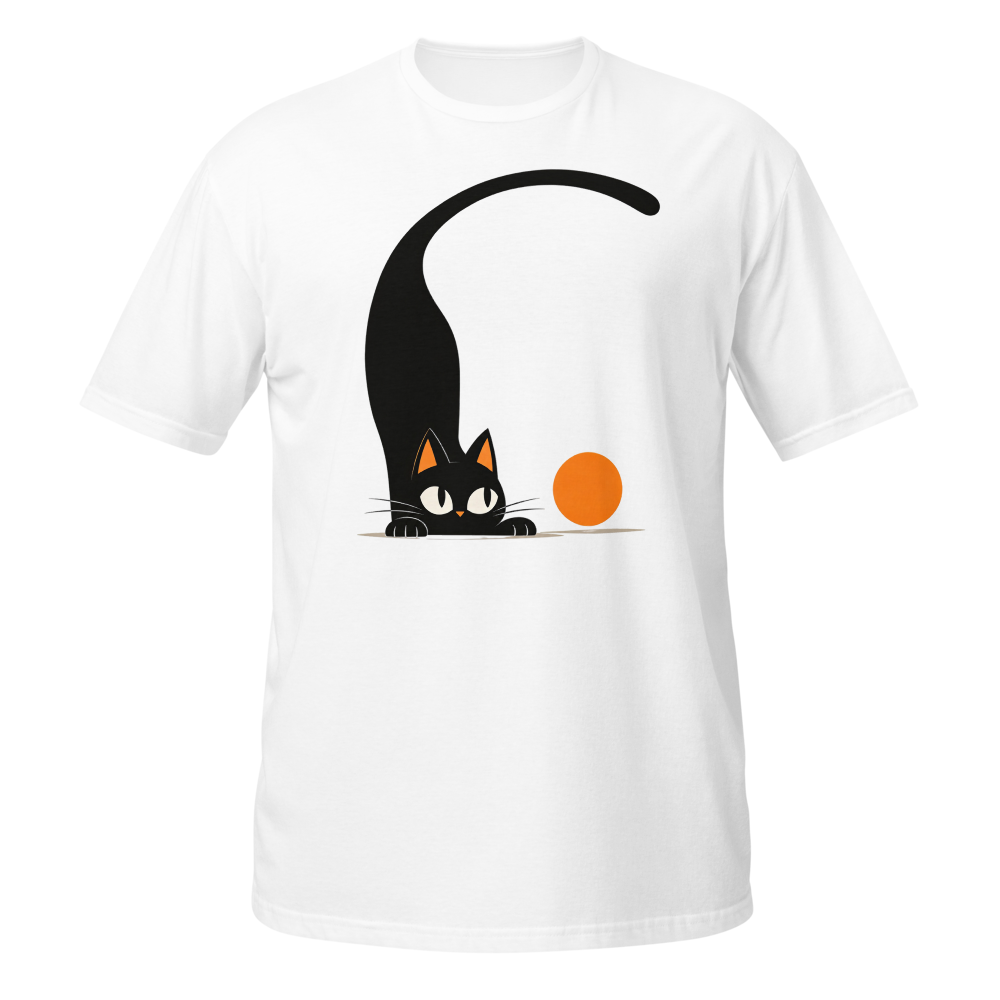 Cat lover. Softstyle t-shirt white