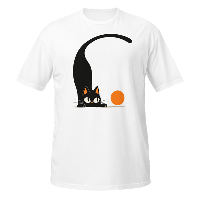 Cat lover. Softstyle t-shirt white