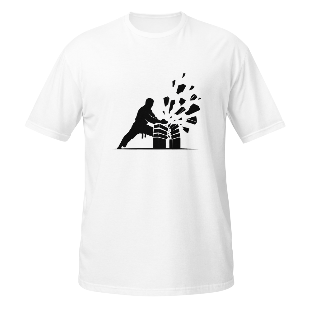 Karate man softstyle t-shirt