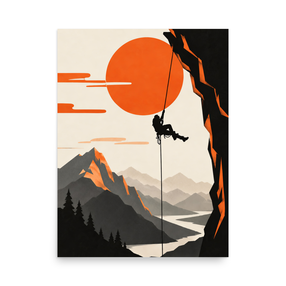 Mountain climber.poster