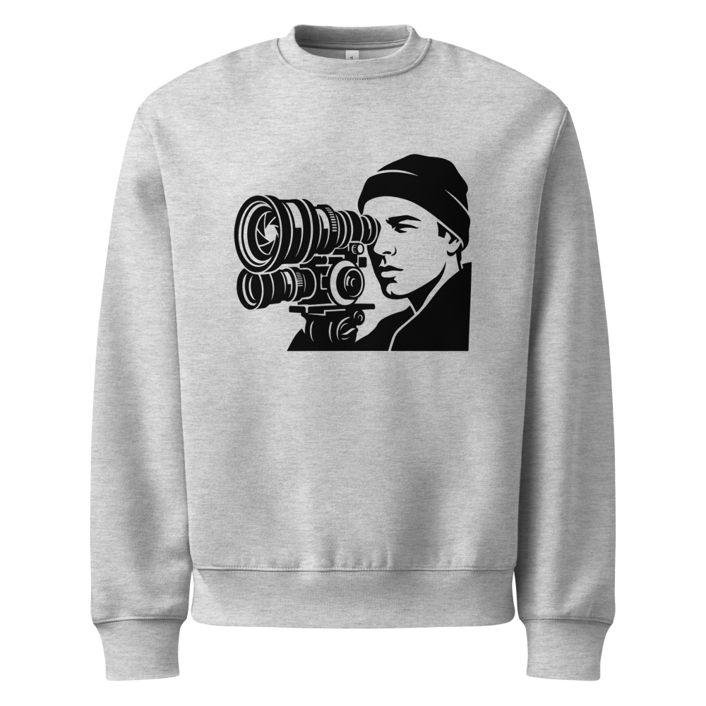 Photographer. Oversized heavyweight sweatshirt