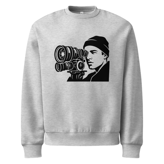 Photographer. Oversized heavyweight sweatshirt