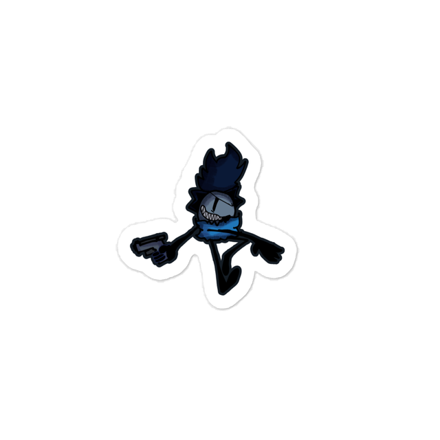 Silver coin Lanez Sticker