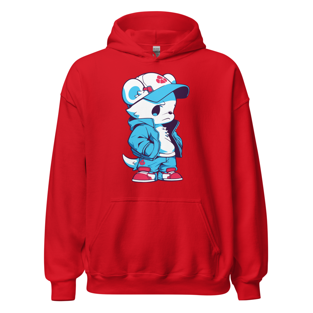 Cute Blue Puppy Dog Hoodie