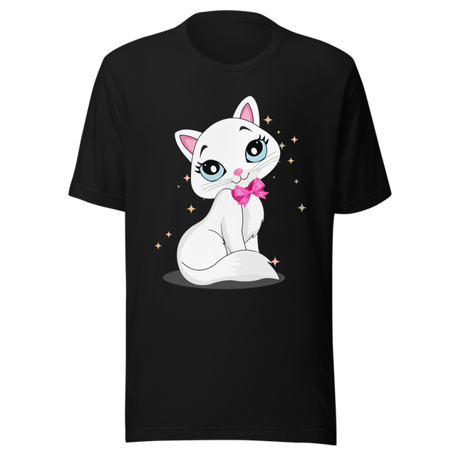 Cute White Cat T-Shirt