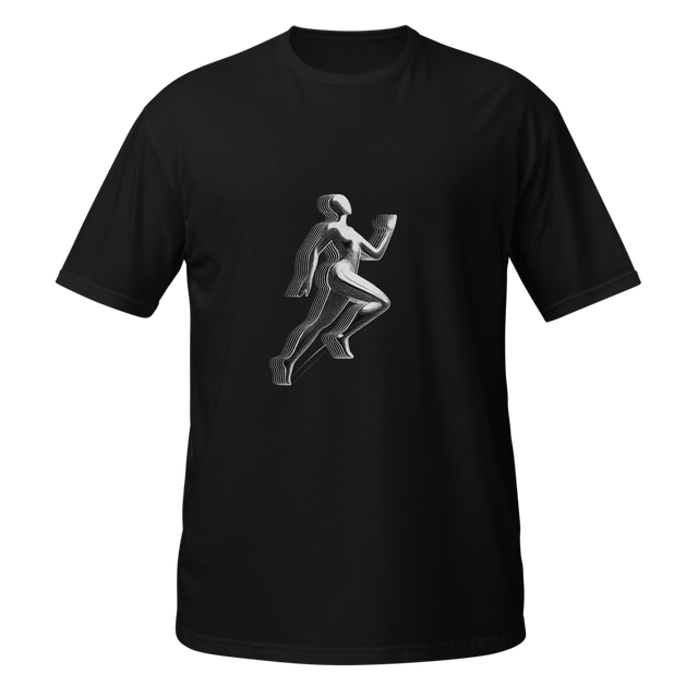 Motion Lines Graphic minimalist t-shirt