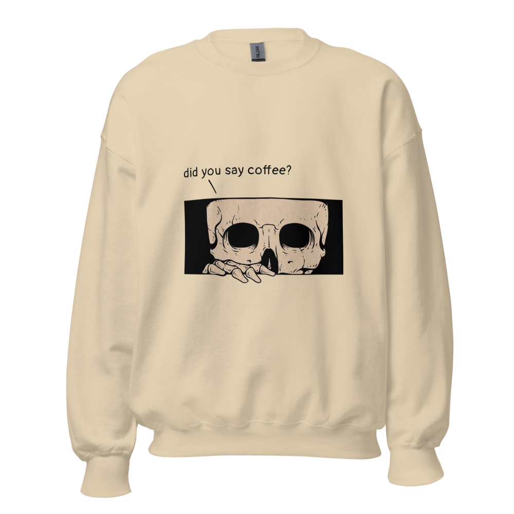 Skull Graphic Crewneck Sweatshirt 