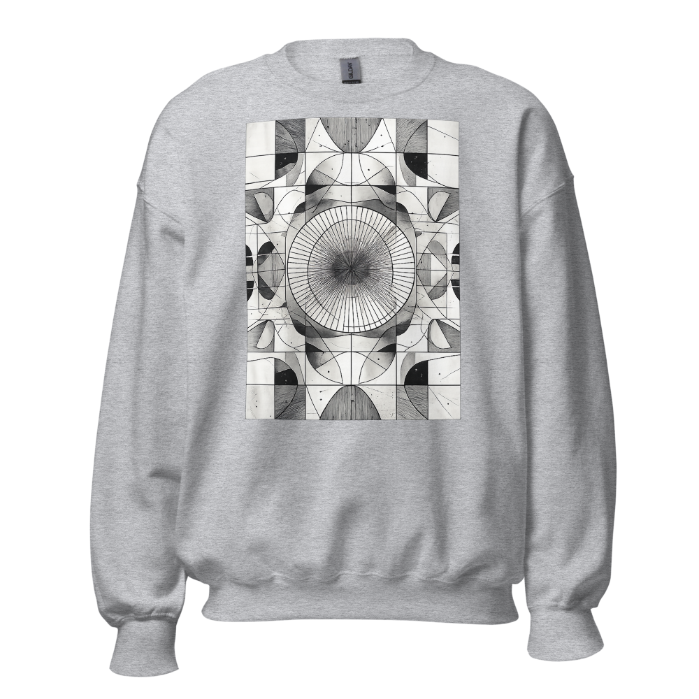Abstract Geometric Mandala Sweatshirt