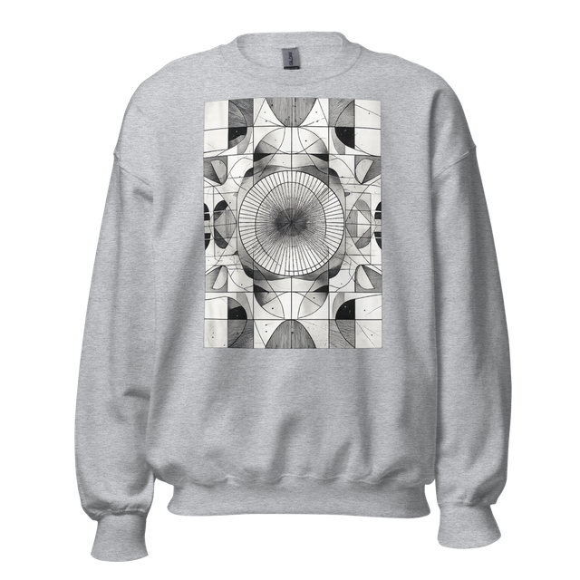 Abstract Geometric Mandala Sweatshirt