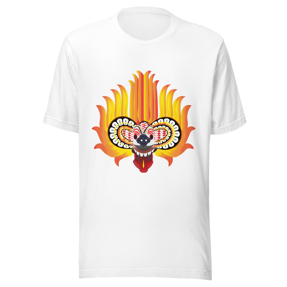 Traditional Sri Lankan Devil Mask Art Tee