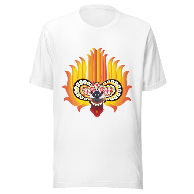 Traditional Sri Lankan Devil Mask Art Tee