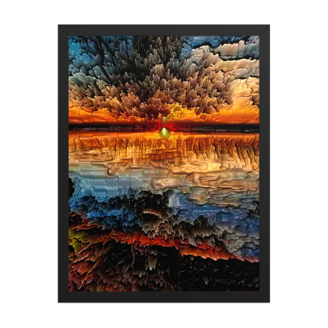 Vibrant Abstract Art Print | Wall Art
