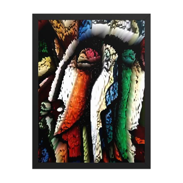 Vibrant Abstract Art Print | Wall Art